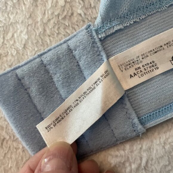 NWT Wacoal Bralette Blue Size 36 Bra New With Tags Minimalist 36 D DD DDD - Picture 5 of 5